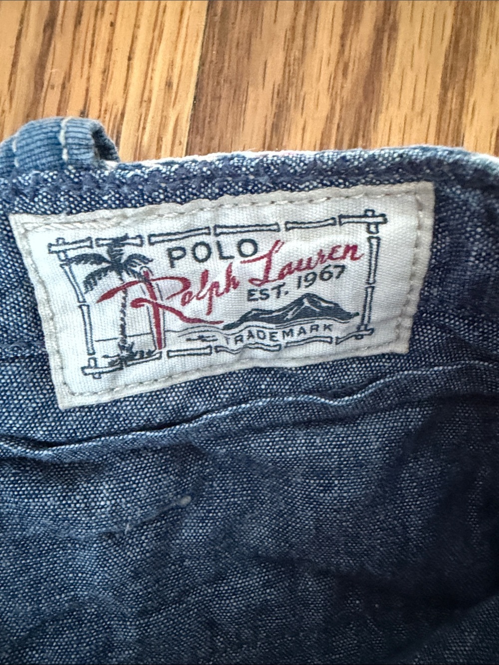 Men's Polo Ralph Lauren Floral Print Navy Shorts - Picture 4 of 7